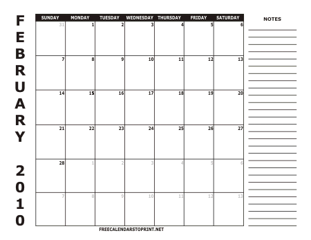 Calendars Print on Free Calendars To Print   Free Calendars To Print   2010 Calendar 2