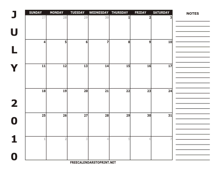 Free Print  Calendar on Free Calendars To Print   Free Calendars To Print   2010 Calendar 2