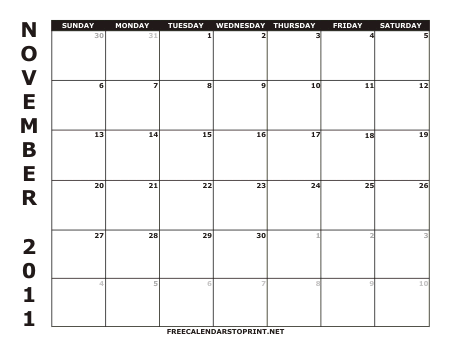 july 2011 calendar printable. printable-august november doc,